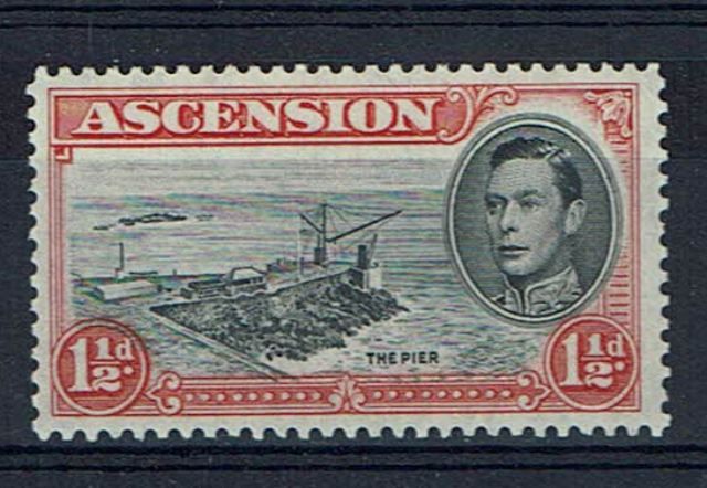 Image of Ascension SG 40ba UMM British Commonwealth Stamp